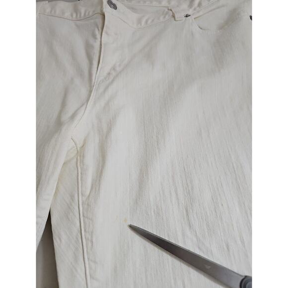 Michael Kors ~Woman Size 16~ Off-White Skinny Jeans Stretch. - Picture 10 of 10